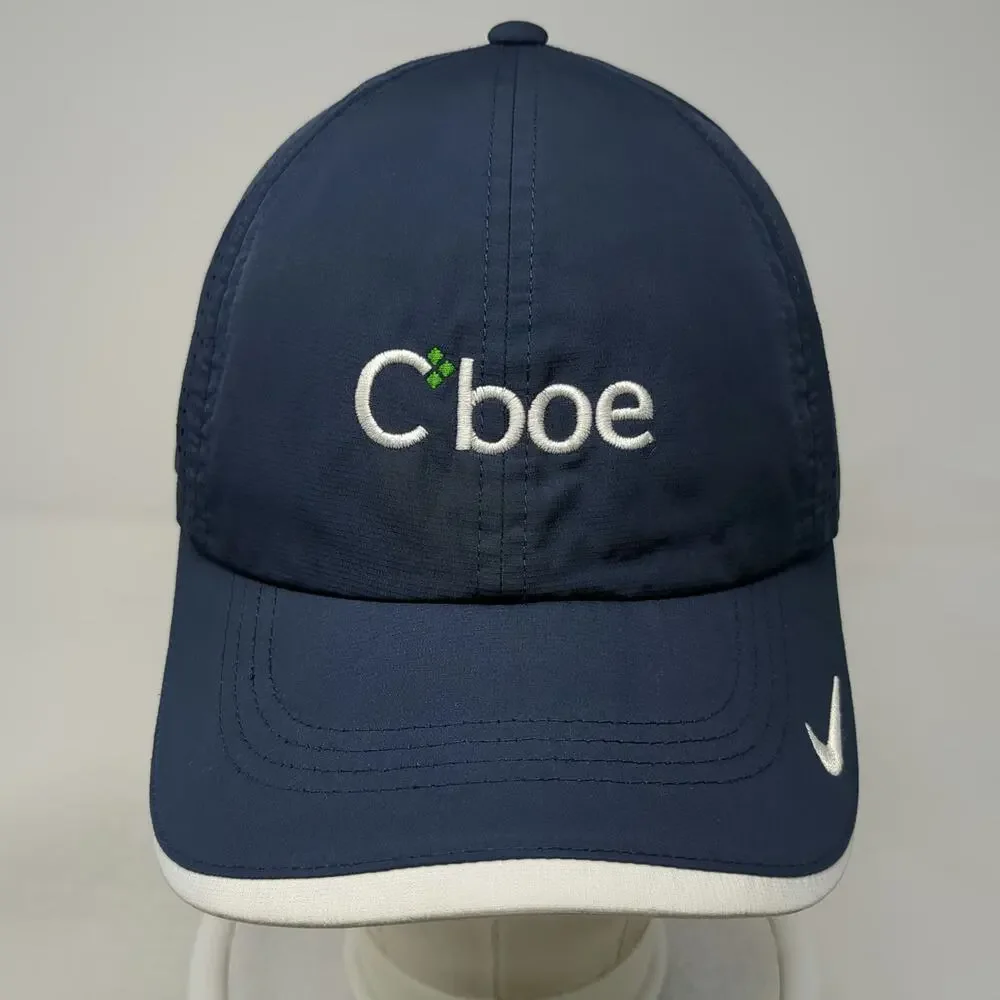 Nike Baseball Cap Blue One Size Heritage86 Cboe Dri-FIT Perforated Strapback Hat